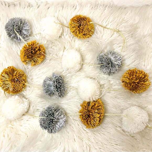 5 for $25 ⭐️ PomPom Garland - Picture 1 of 4